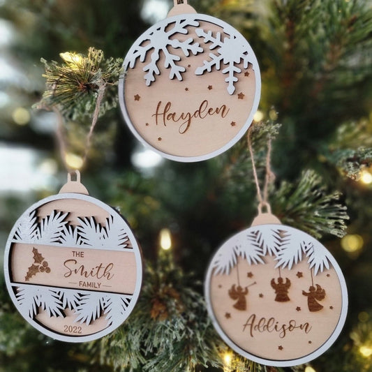 Personalized Christmas Ornament - Microstep Customs