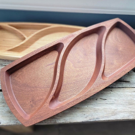 Solid wood catch-all tray - Microstep Customs